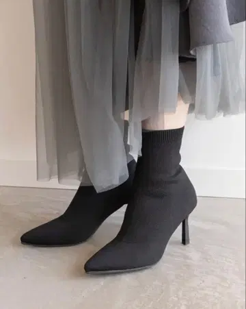 RANDA 소프트 스트레치 니트 삭스 부츠