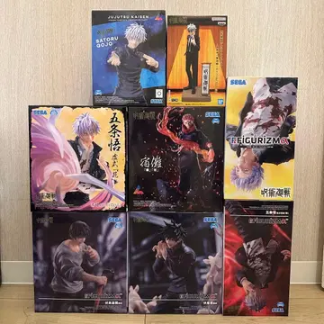 주술회전 피규어 8개 묶음 판매