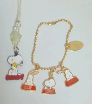 스누피 USJ 스트랩 볼체인 액세서리