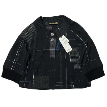 [ 미사용 새상품 ] M&KYOKO 엠앤쿄코 코튼 블라우스 블랙