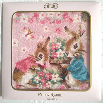 페이 페터래빗 플라워 가든 손수건 미사용 새상품