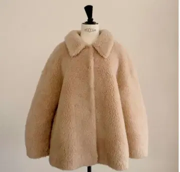 OHGA 무통 코트 라이트 베이지 S 사이즈