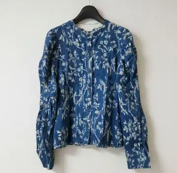 파랑 꽃무늬 셋업