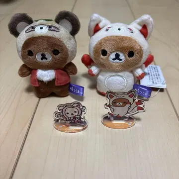 리락쿠마 요괴 할로윈 봉제 인형, 아크릴 스탠드