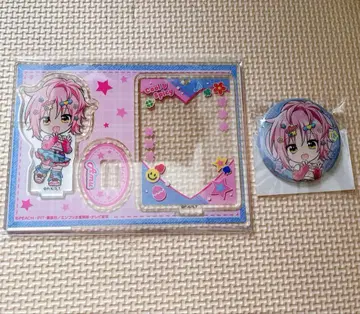 수호캐릭터 마루쿠지 아크릴 스탠드 히나모리 아무 2개 세트 2