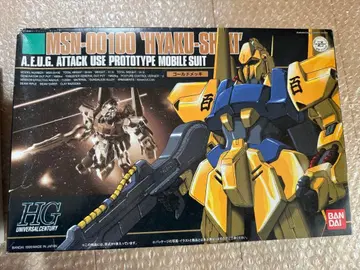 MSN-00100 '햐쿠시키' 골드 도금 프라모델