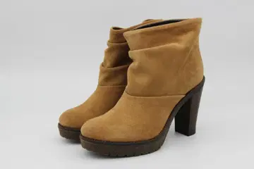 08 카렌 립 스웨이드 천연 가죽 부츠 (37) 컨디션 최상