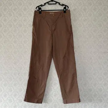 AURALEE 브라운 치노 팬츠