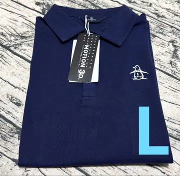 [ 먼싱웨어 ] 남성용 골프웨어 피케 셔츠 네이비 L