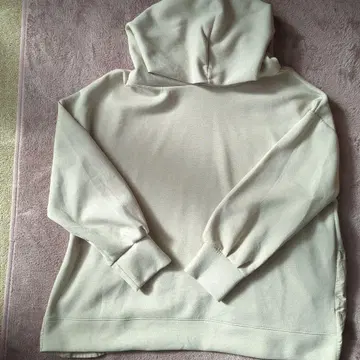 HK WORKS LONDON 프릴 달린 후드티 F 사이즈 아이보리