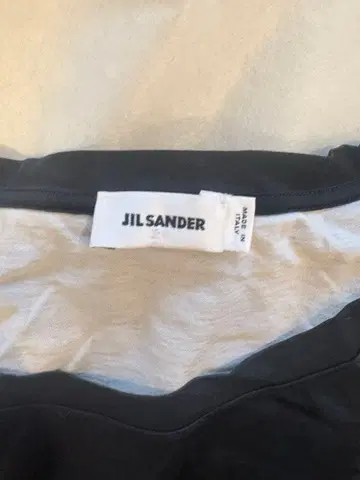 질 샌더 반팔 셔츠