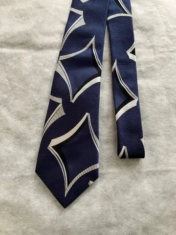프랑코 바시 기하학 패턴 넥타이
