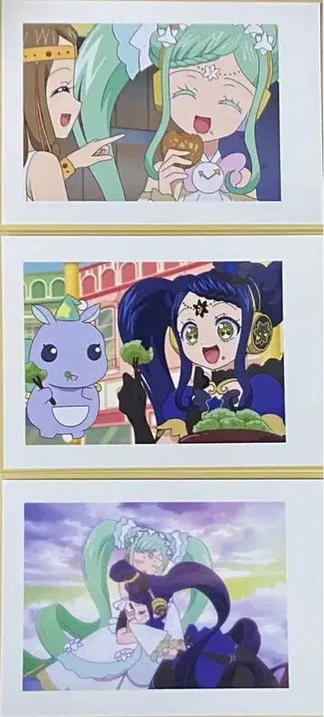 프리파라 프리즘스톤 카페 특전 포토 카드 파라라 가라라