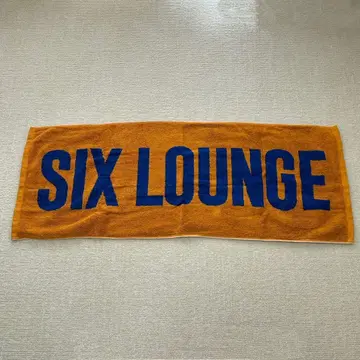 SIX LOUNGE 로고 타월