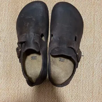 BIRKENSTOCK 브라운 사보 샌들 38