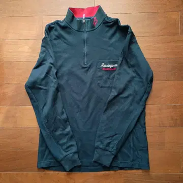 먼싱웨어 하이넥 셔츠와 세트인 리버서블 베스트