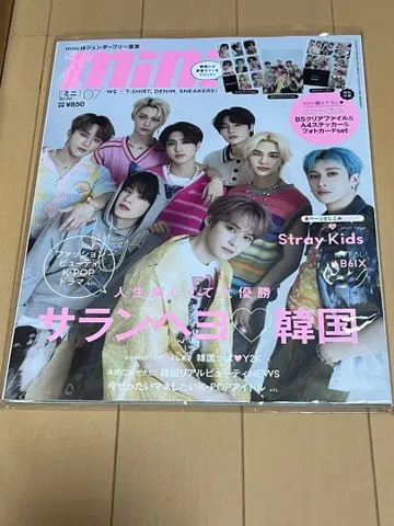 Stray Kids [ mini 7월호 특별 부록 클리어 파일 ]