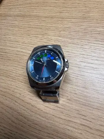 폴 스미스 아날로그 시계 블루