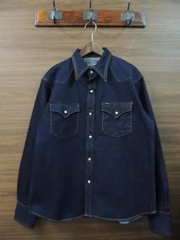 스튜디오 다치산 D5571 일본제 14oz 데님 웨스턴 셔츠