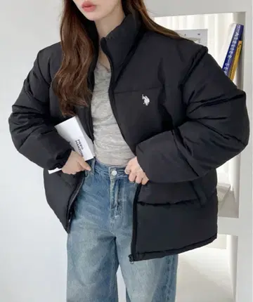 U.S. POLO ASSN 폴리 충전솜 자켓