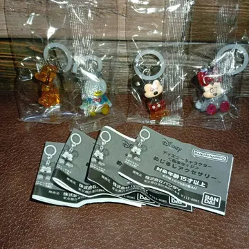 가챠 디즈니 마츠모토 세이지 메지루시 액세서리 4종 세트