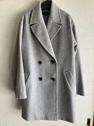 Reflect 미들 기장 P 코트 라이트 그레이