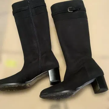 Dixsept Dixsept1717 블랙 롱 부츠 24.5cm 일본제