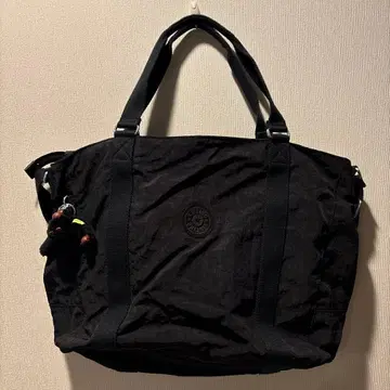 kipling 블랙 나일론 숄더백
