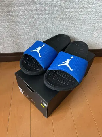 조던 샌들 25cm 파랑