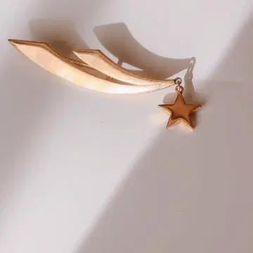 Crown Trifari 크라운 트리파리 별 모티브 빈티지 브로치