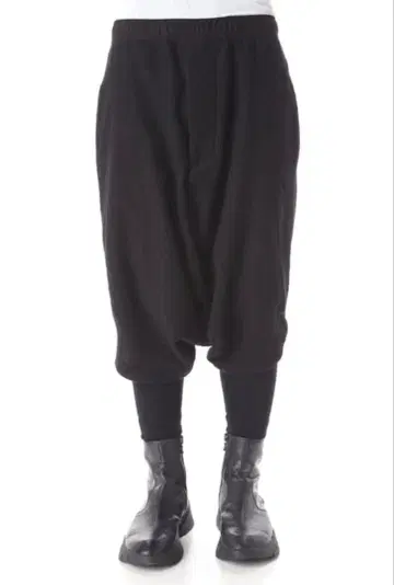 JULIUS 율리우스 레깅스 부착 레이어드 사루엘 팬츠