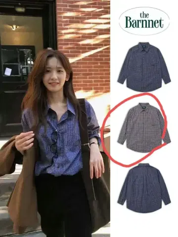 더 바넷 시티 플래드 셔츠