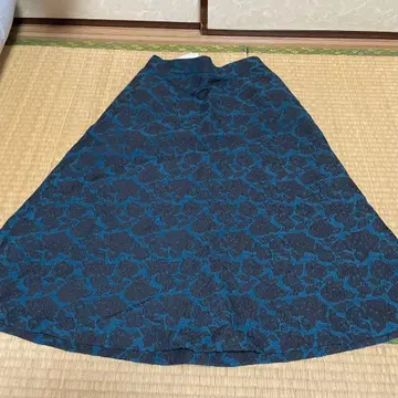 로이스크레용 플레어 스커트