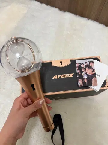 ATEEZ 응원봉 ver1.2 라이티니 트레이딩 카드 포함