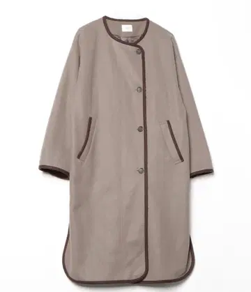 LOWRYS FARM 롱 코트 브라운