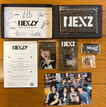 NEXZ 조기 가입 혜택 토모야 친필 사인&포토 카드 덤 포함