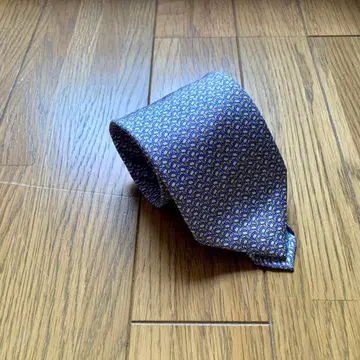 dunhill 프린트 넥타이 던힐 럭비 타이 이탈리아제