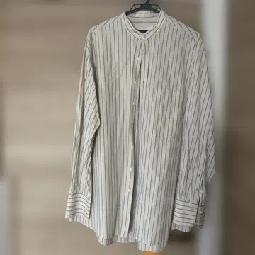 TODAYFUL 아이보리 스트라이프 긴팔 셔츠