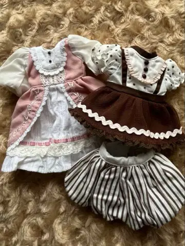 보크스제 유SD 사이즈 인형용 옷 갈아입기 의류 3세트