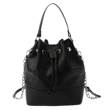 [ GYDA ] GG 패턴 엠보싱 2WAY 드로스트링 백