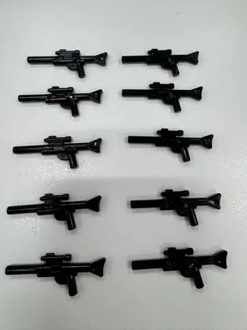 LEGO 롱 블래스터 정품 10개 세트