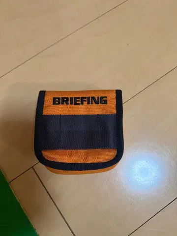 BRIEFING 퍼터용 골프헤드커버 오렌지