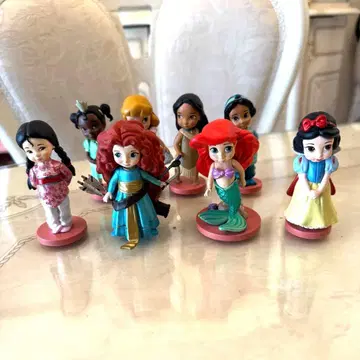디즈니 프린세스 피규어 8체 세트