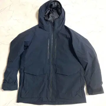 새상품급 유니클로 하이브리드 다운 후드티 (3D컷) 네이비 L