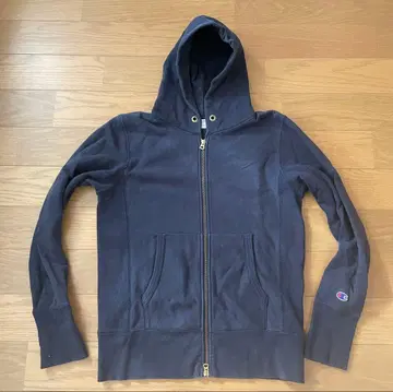 Champion Reverse Weave 다크 블루 후드티 L 사이즈