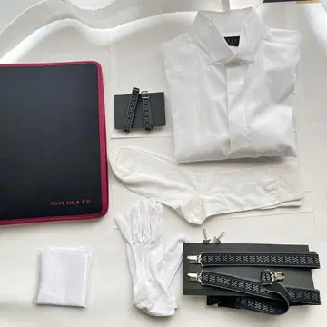 신랑용 브라이덜 8종 세트 [셔츠 포함]