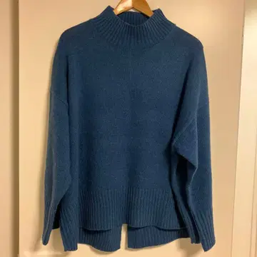 SEASON REASON 터틀넥 스웨터 4L 다크 블루