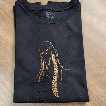 요네즈켄시 척추 T셔츠 라이브 굿즈