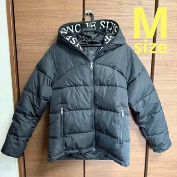 D2W 후드 부착 다운 자켓 블랙