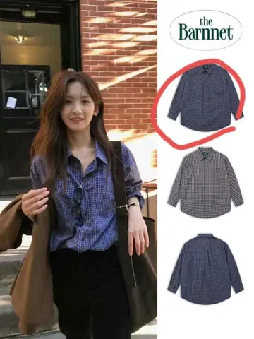 더 바넷 시티 플래드 셔츠